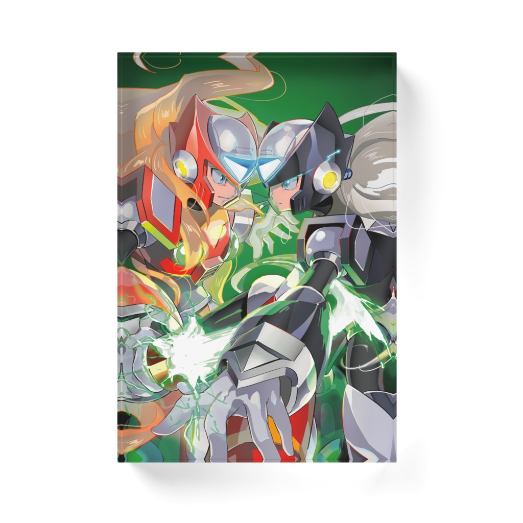 ゼロとブラックゼロのアクリルブロック