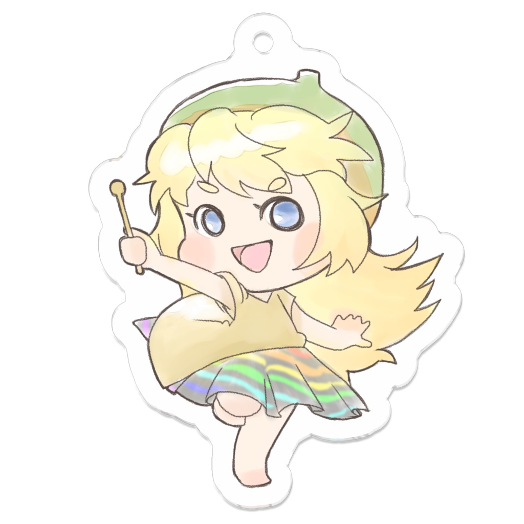 水彩風ちびふぇるとちゃん