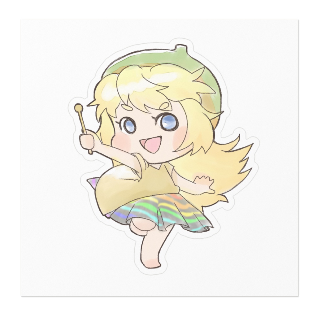 水彩風ちびふぇるとちゃん