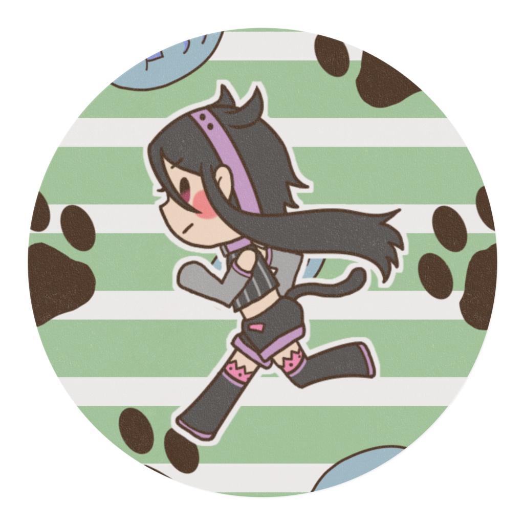 おさかなを追いかけるioちゃん