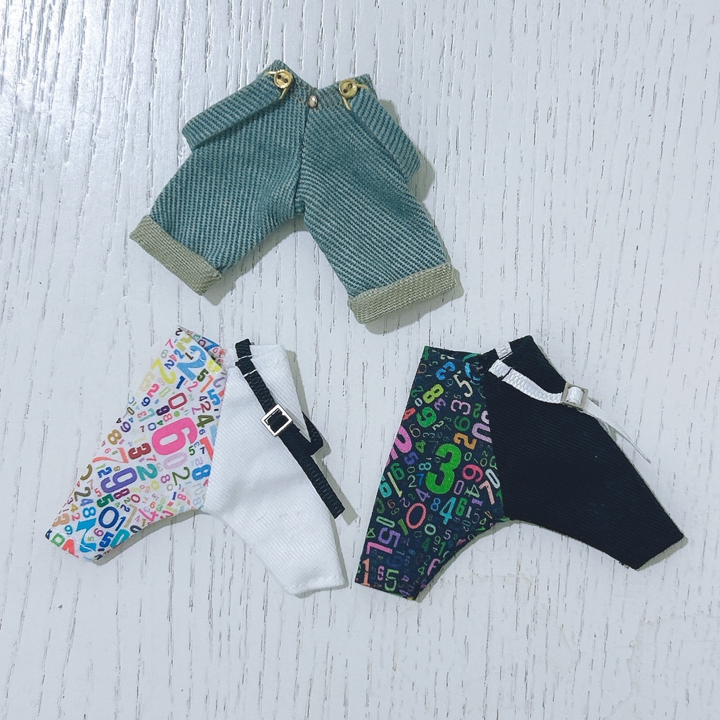 オビツ11　　サルエルパンツ、デニムワイドパンツ