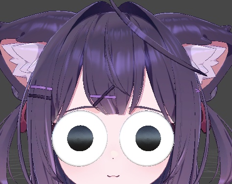 (VRC)グリグリ目_googly eyes +Auto Menu toggle set up 