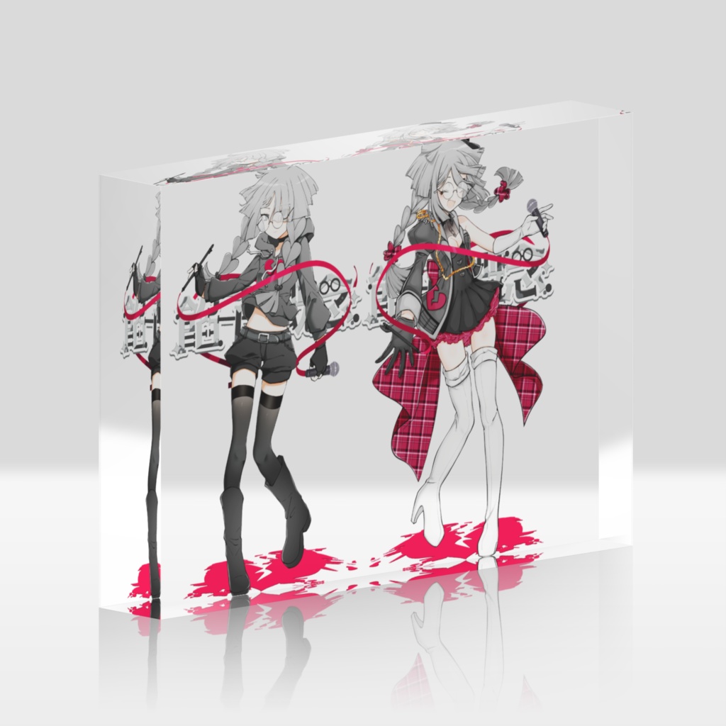 餡子概念アクリルブロック