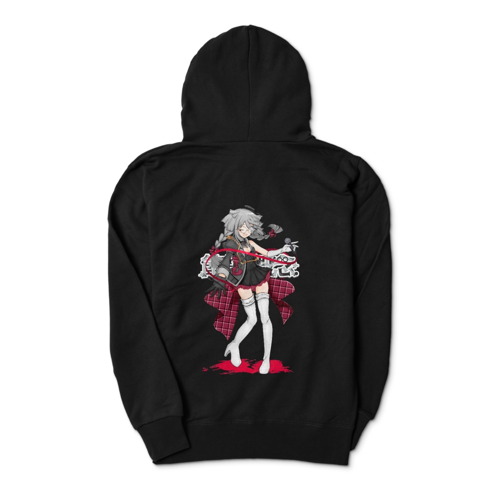 餡子概念ジップパーカー(ステージ衣装)