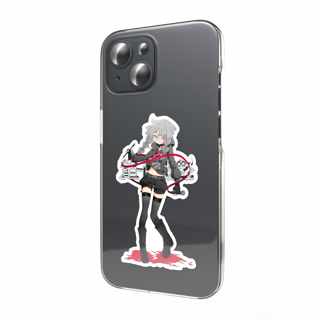 餡子概念スマホステッカー(普段着)