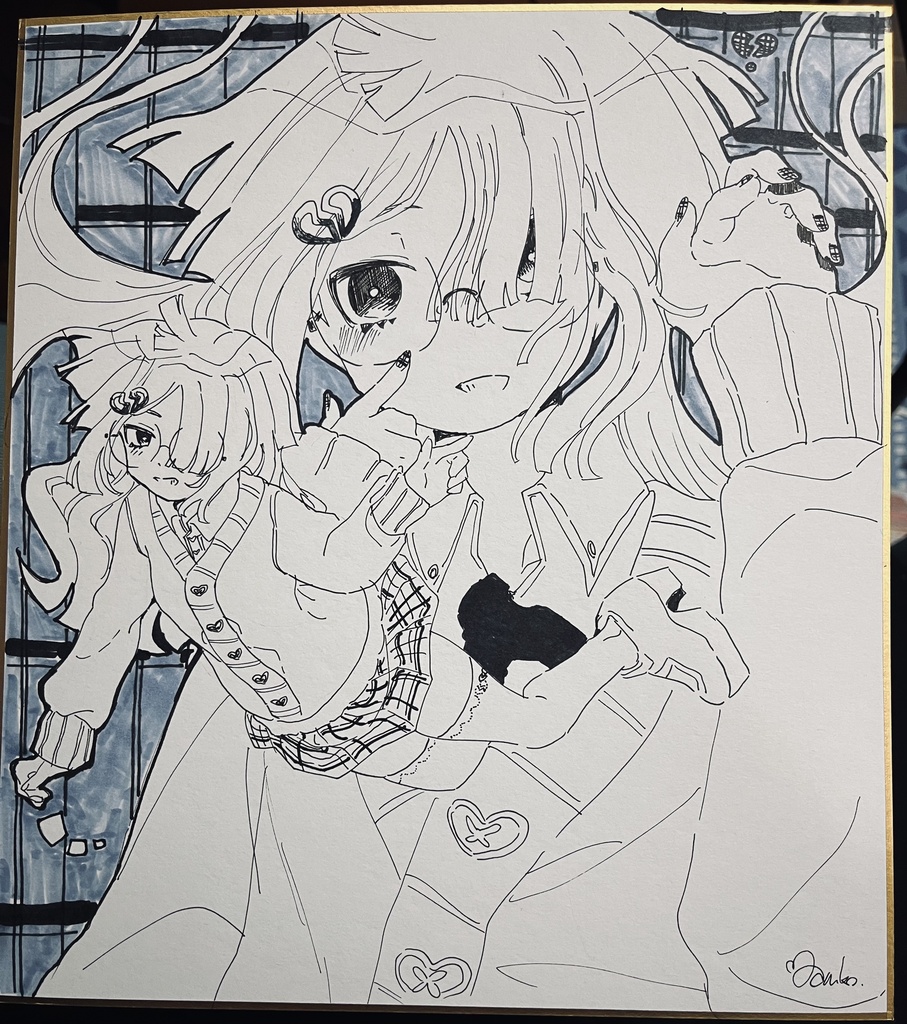 「餡子概念」一部彩色原画※一点物