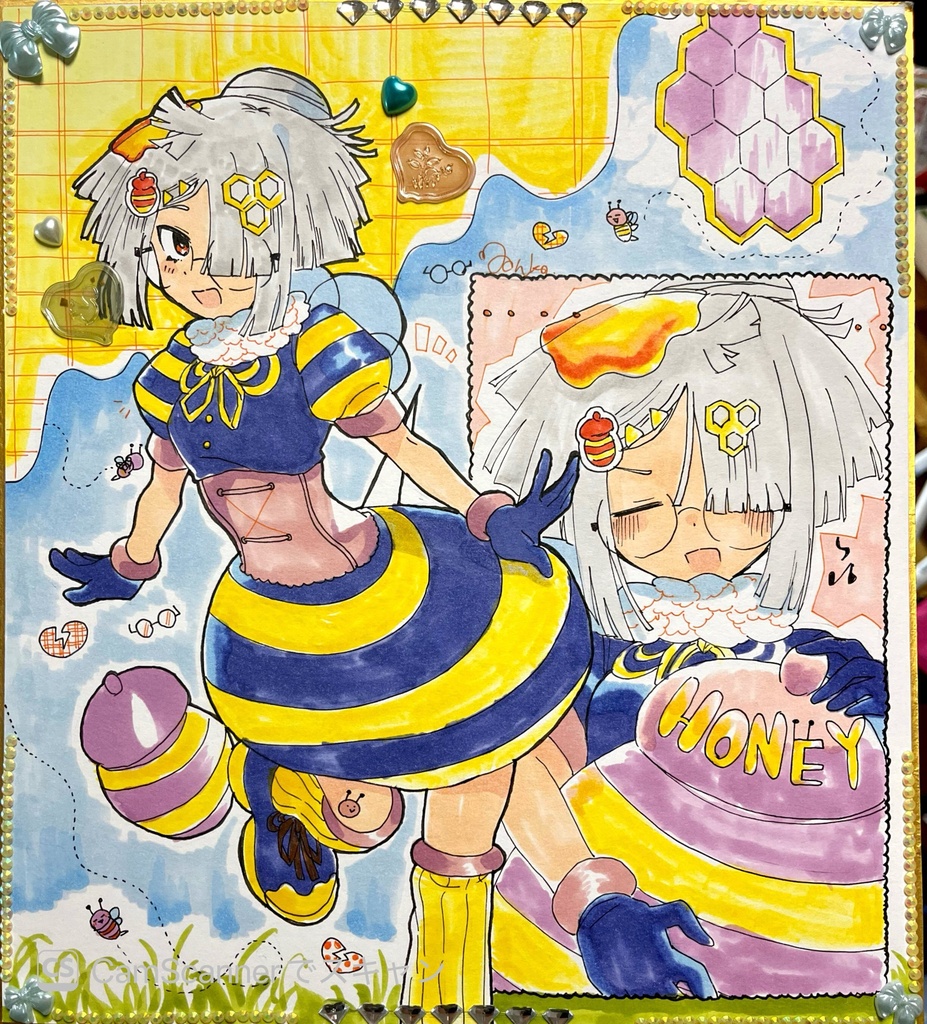 原画「蜂概念」※一点物