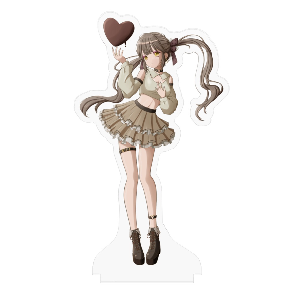 チョコガールアクリルフィギュア