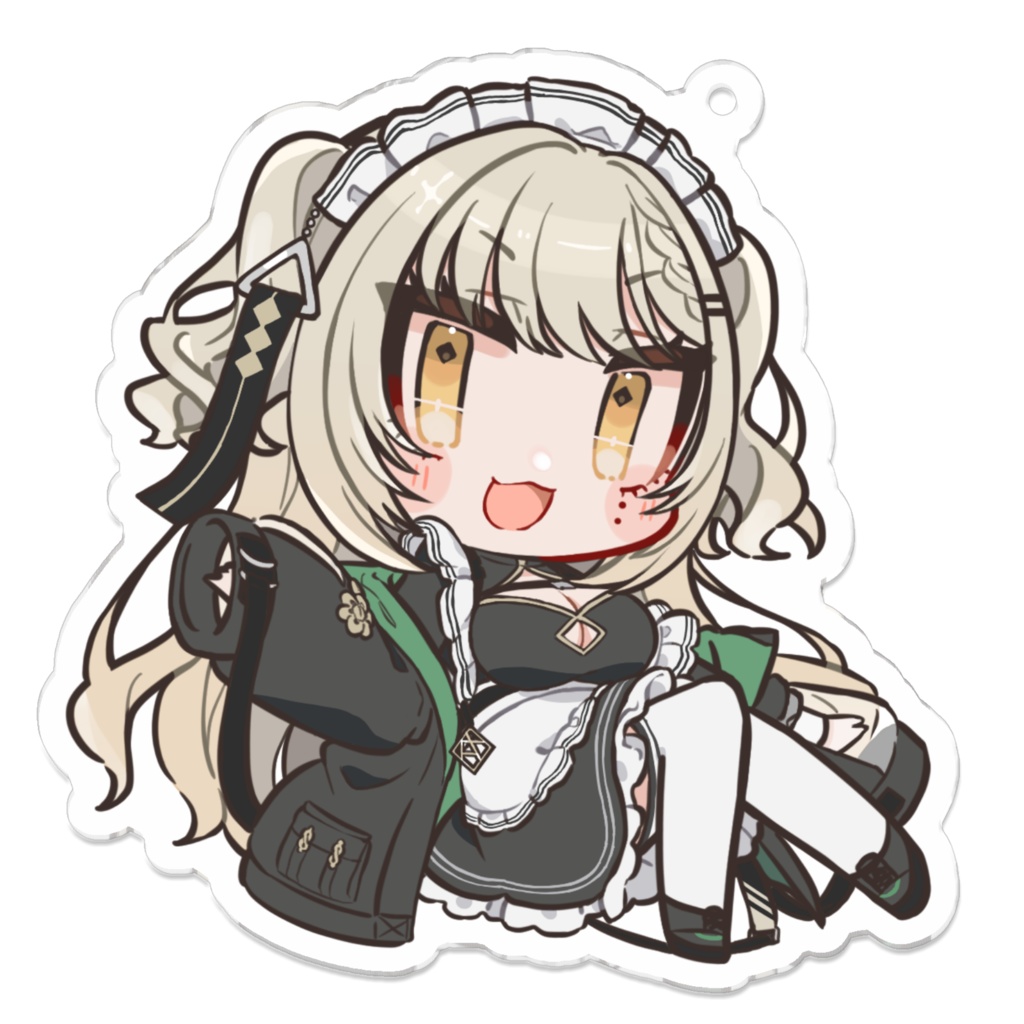 戌木アクリルキーホルダー