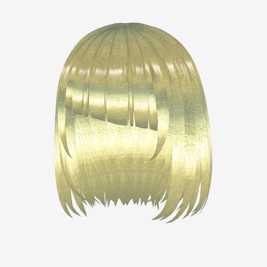 VRoid 黄金モデル 金のワンピース