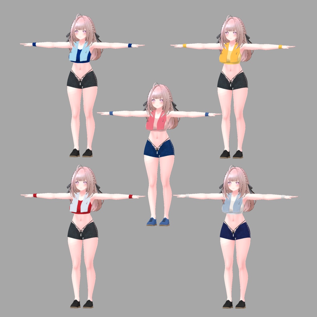 セレスティア想定 Sportswear VRchat向け