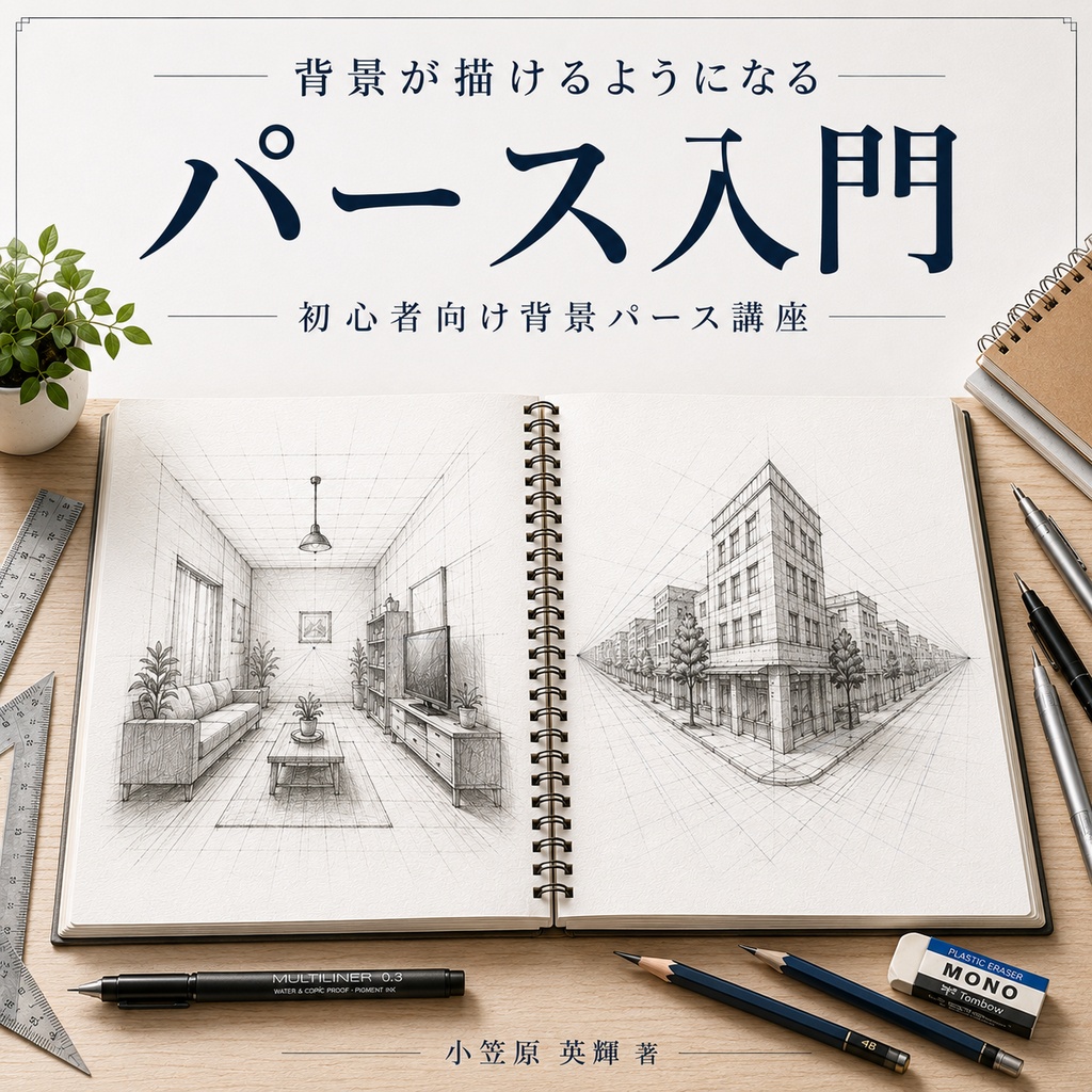 【4冊セット】絵の基礎完全ガイド デッサン・パース・構図・ペン画