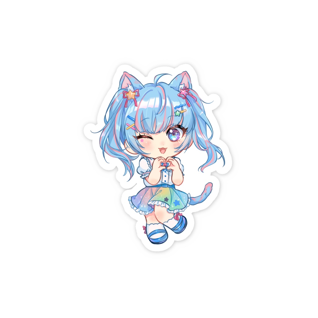 彩月ちゃん:ステッカー