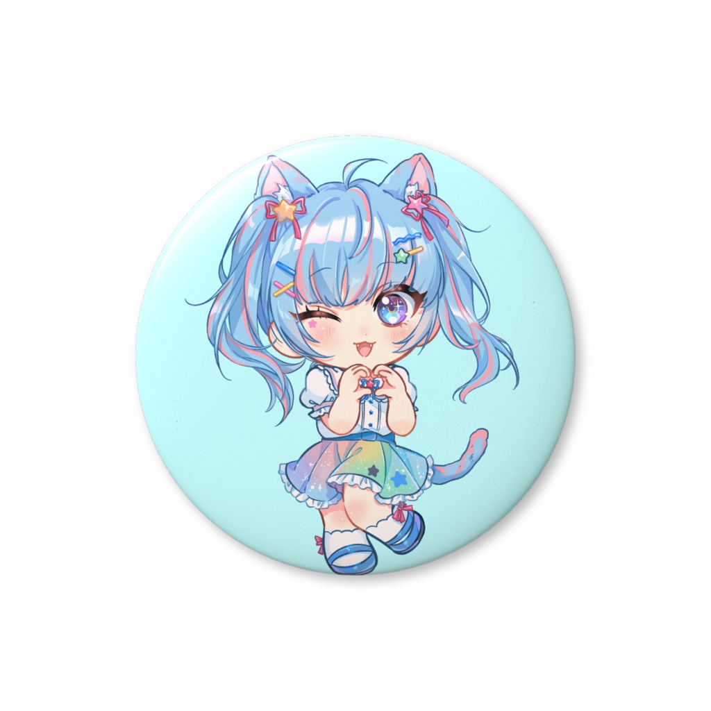 彩月ちゃん:缶バッジ