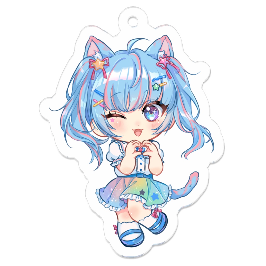 彩月ちゃん:アクリルキーホルダー