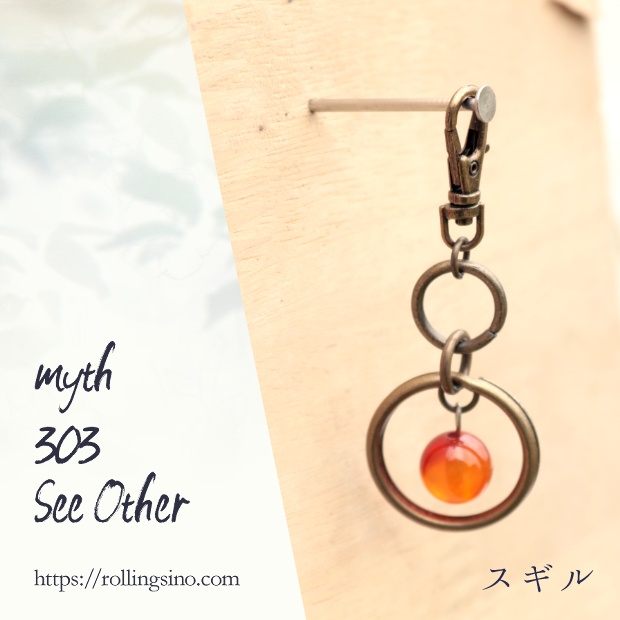 手作りキーホルダー - 創作キャラクターモチーフ