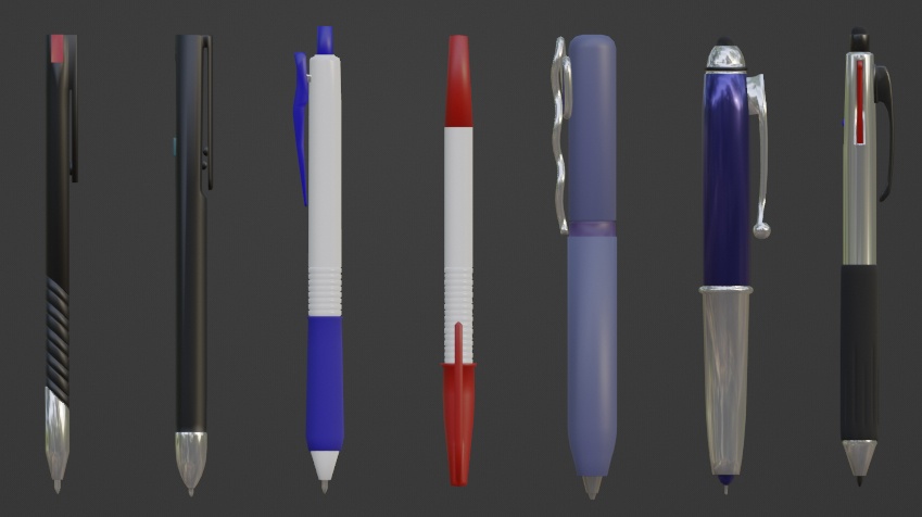 ペン14種_3Dセット【Pen Set】