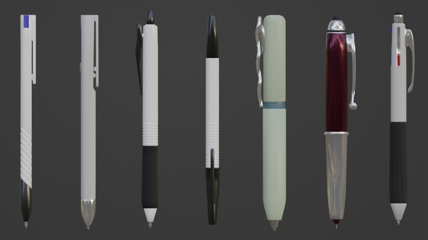 ペン14種_3Dセット【Pen Set】