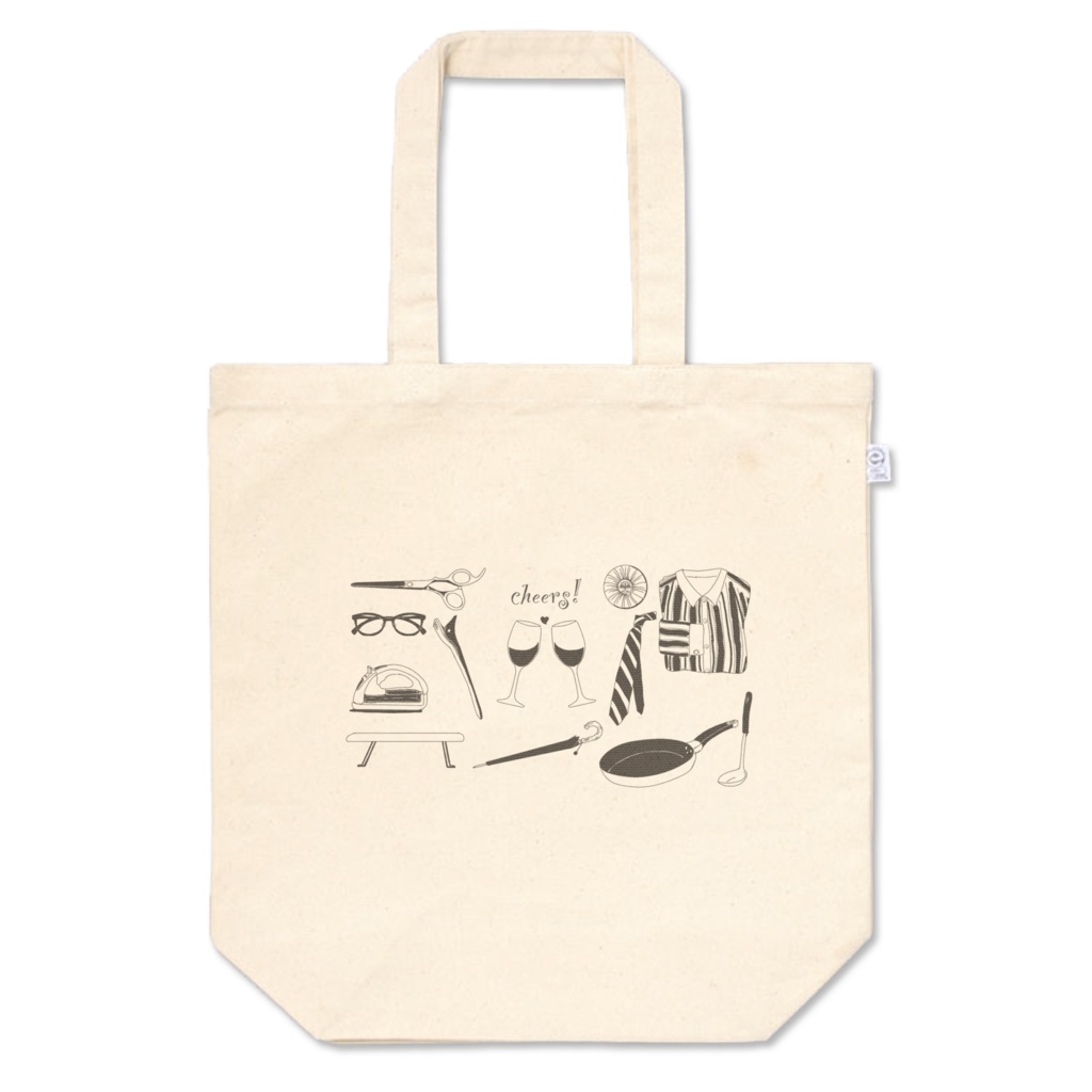 イメージトートバック・黒