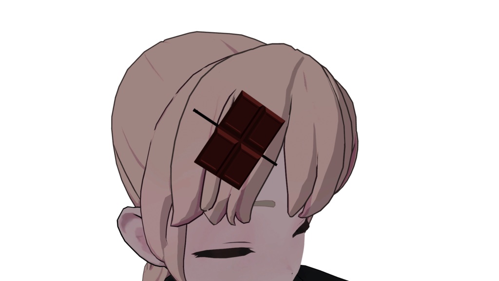 チョコレートヘアピン