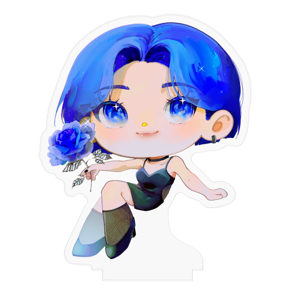 青薔薇きゅるるん1stアクリルフィギュア