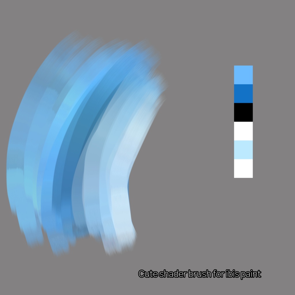 Vtuber Shading Color Brush for IbisPaint x
