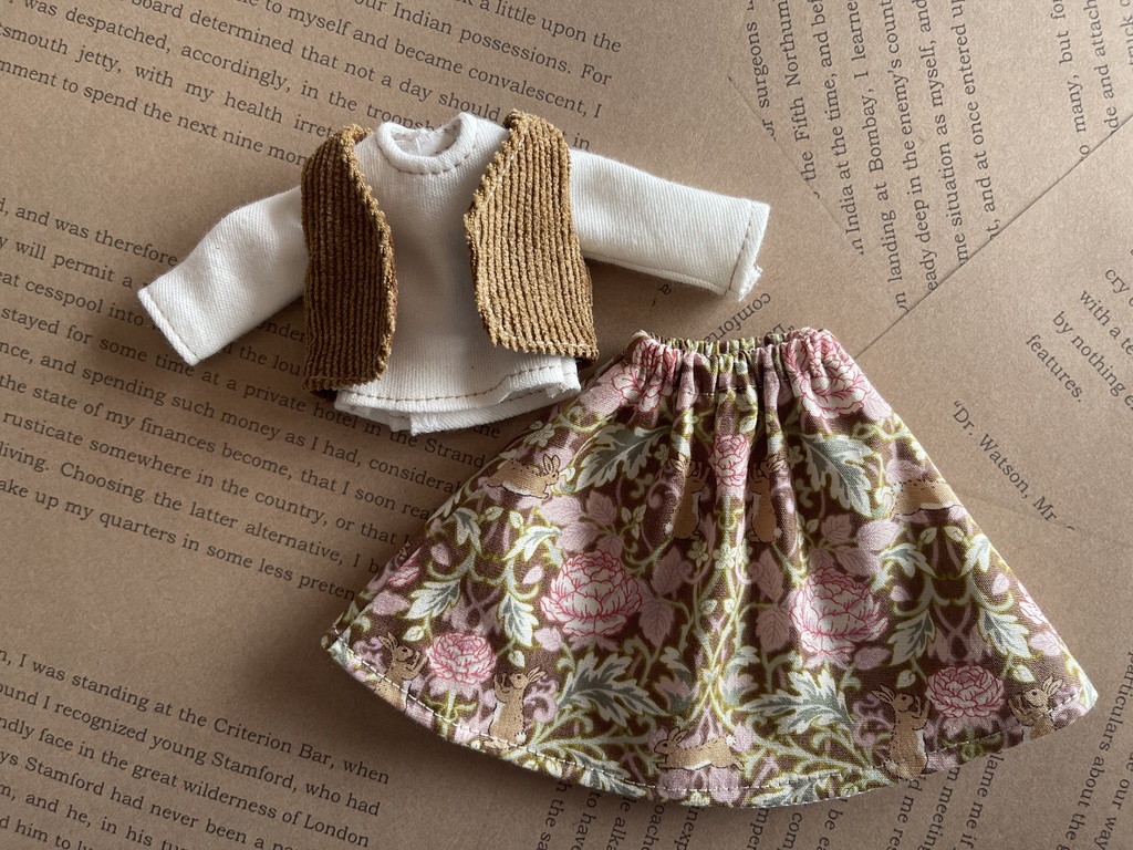 森の散歩コーディネート モンストドール