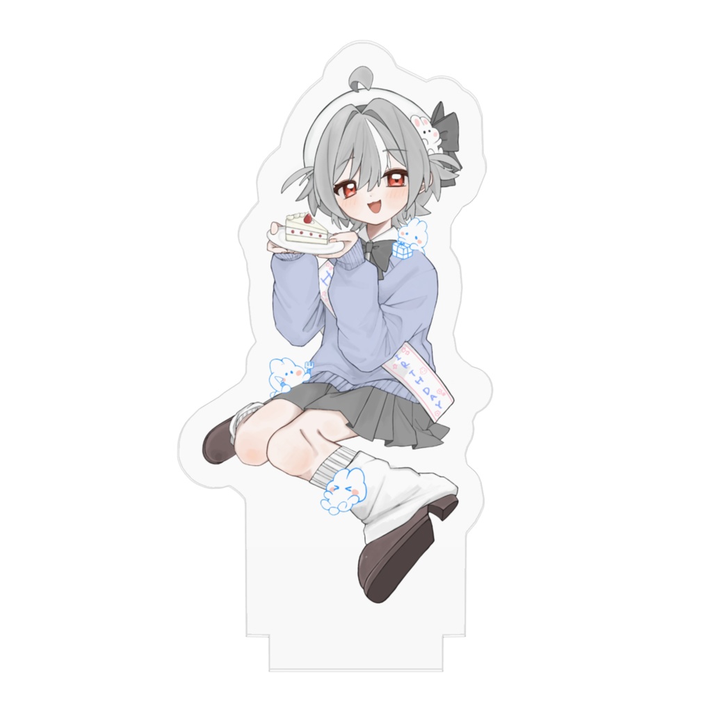 ねむちゃんお誕生日アクリルスタンド(しらたまver.)