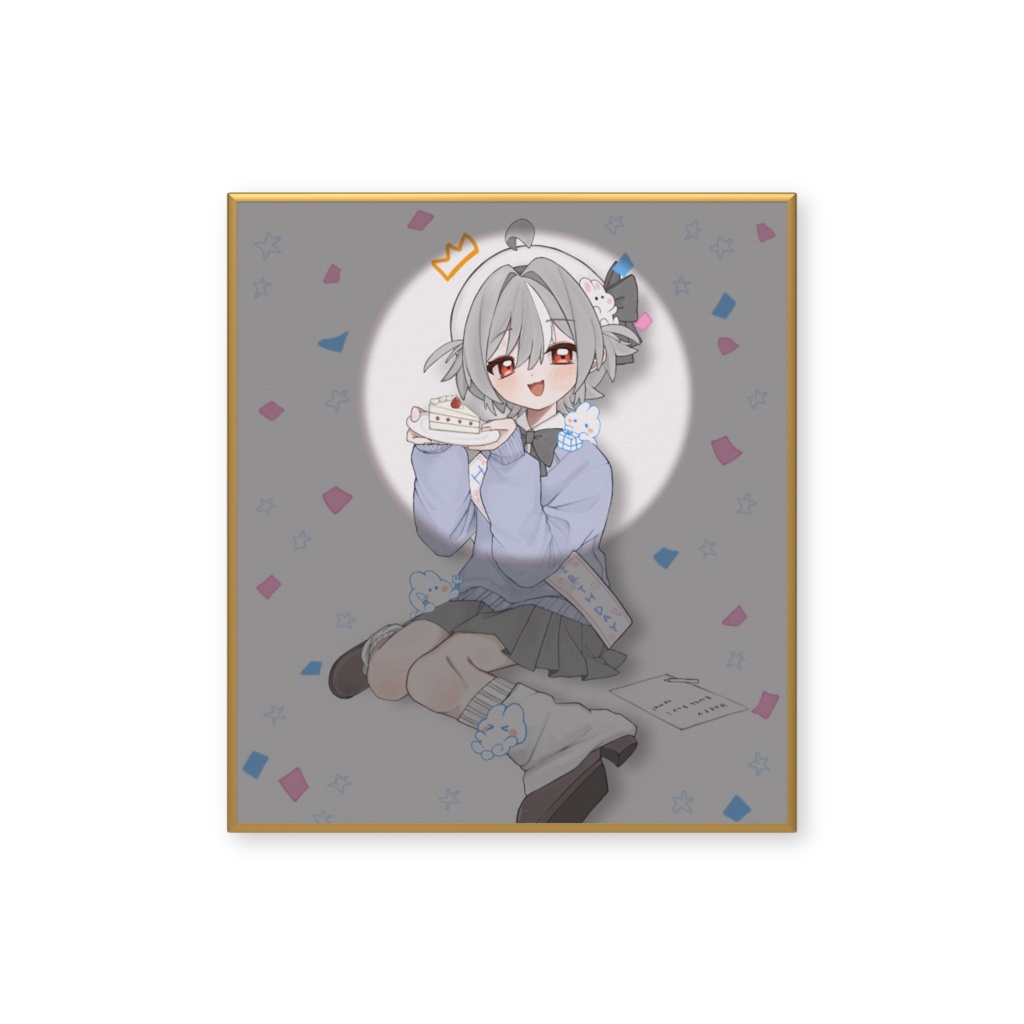 ねむちゃんお誕生日ミニ色紙