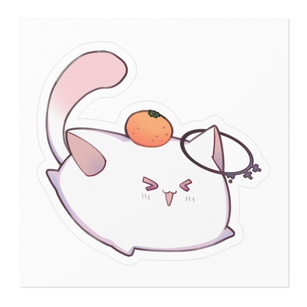 【ステッカー】猫餅むぎ【誕生日記念2025】