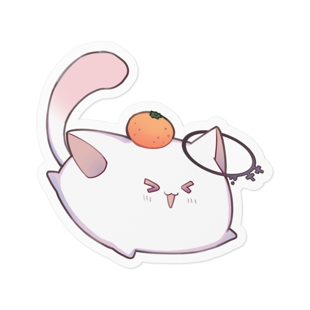 【ステッカー】猫餅むぎ【誕生日記念2025】