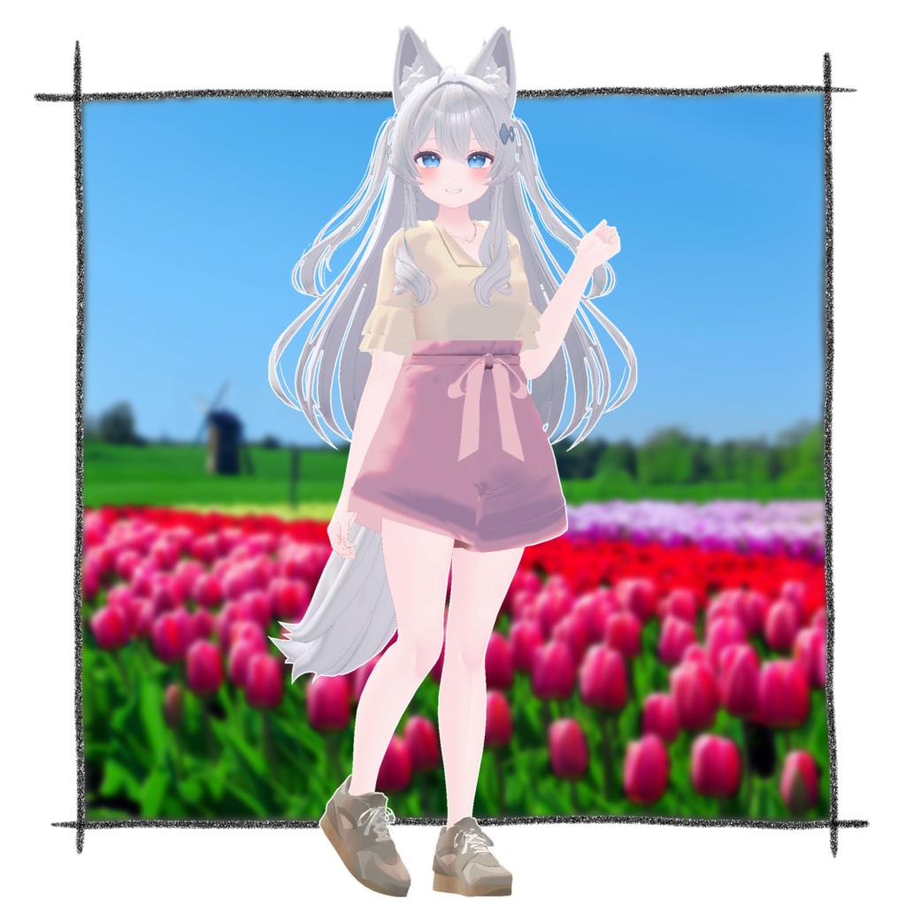 【5アバター対応】おでかけコーデ