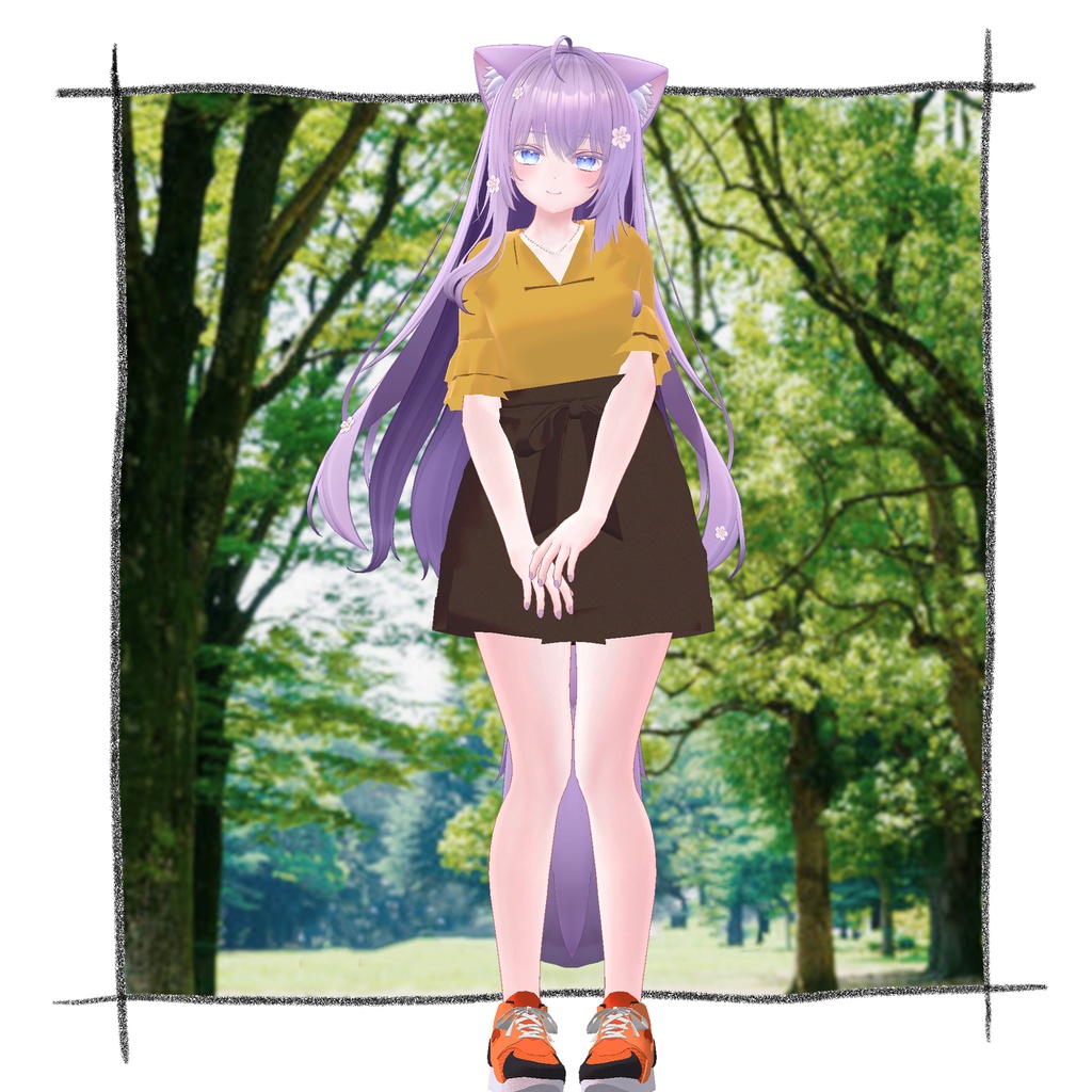 【5アバター対応】おでかけコーデ