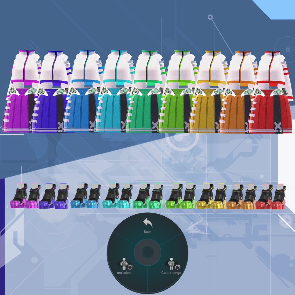 【9アバター対応】CyberMiko