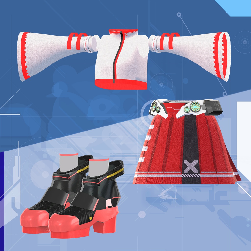 【9アバター対応】CyberMiko