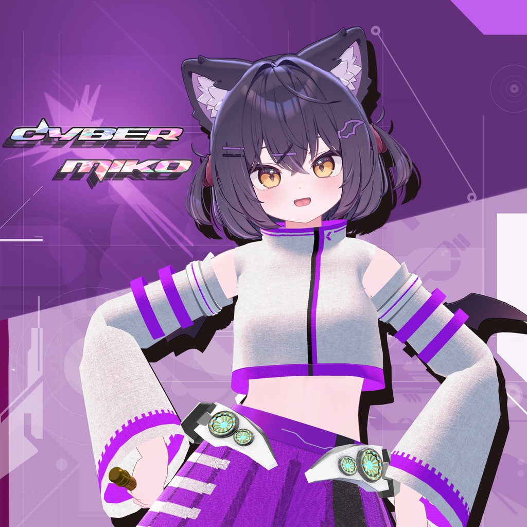 【9アバター対応】CyberMiko