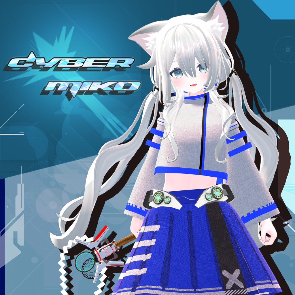 【9アバター対応】CyberMiko