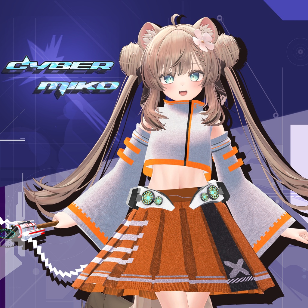 【9アバター対応】CyberMiko