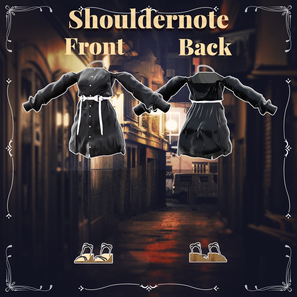【17アバター対応】 Shouldernote