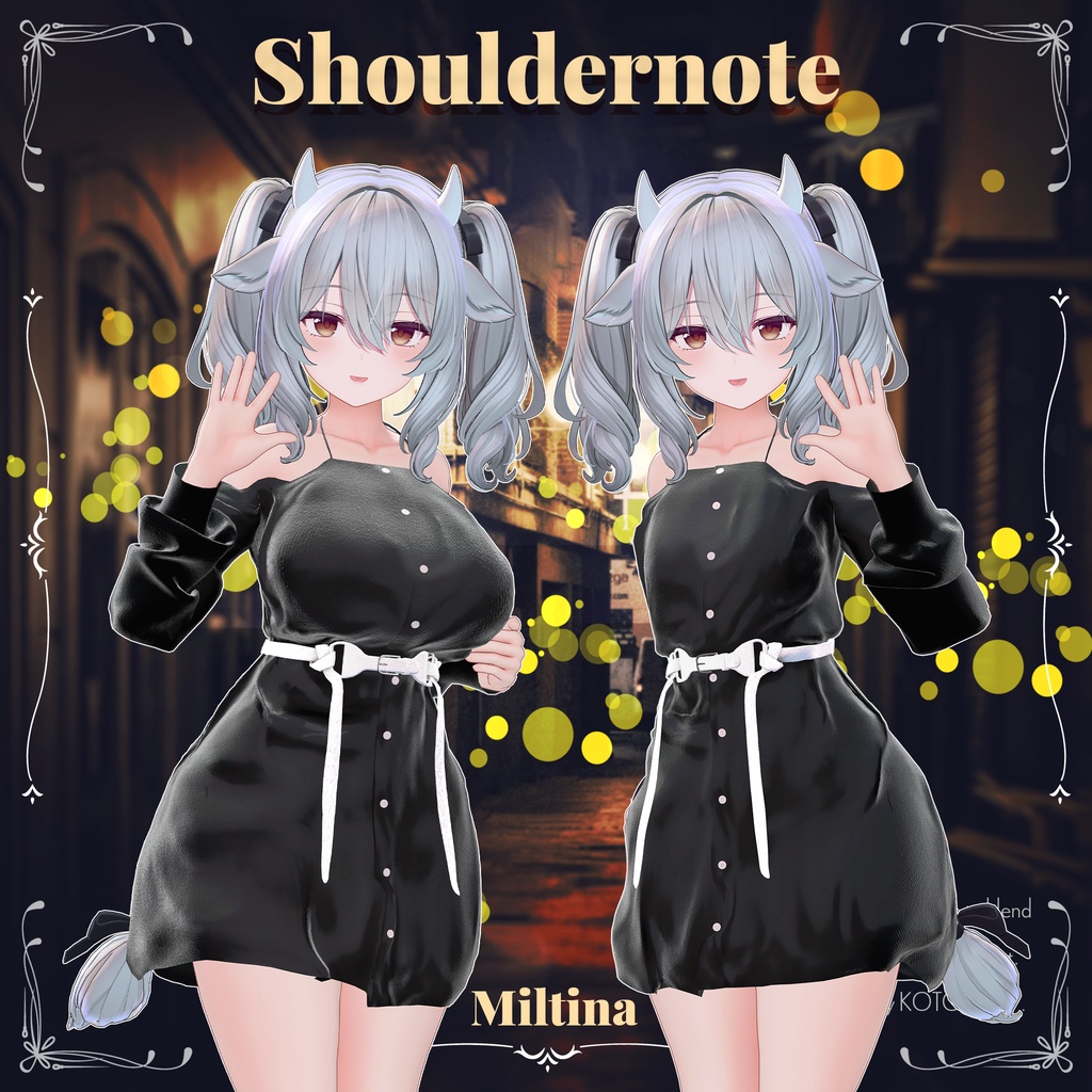 【17アバター対応】 Shouldernote
