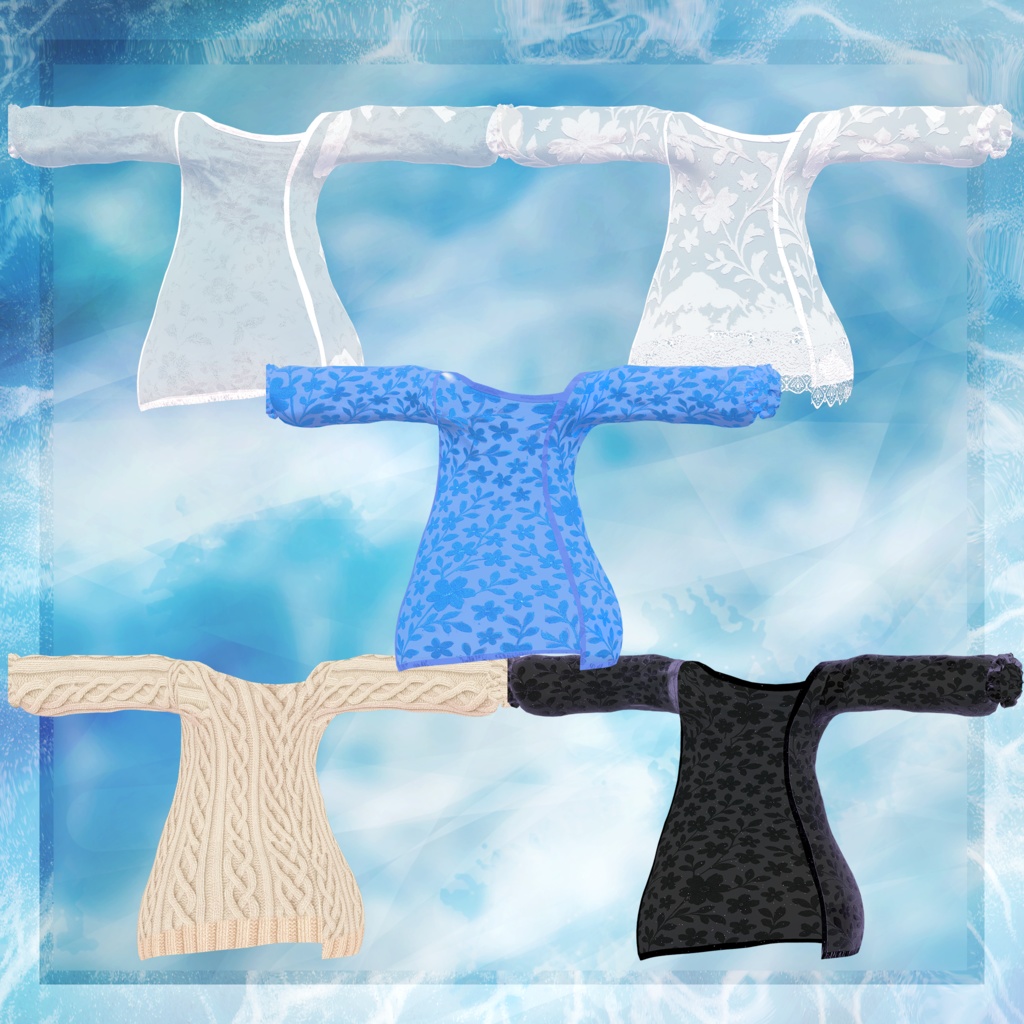 【14アバター対応】Sheer Breeze