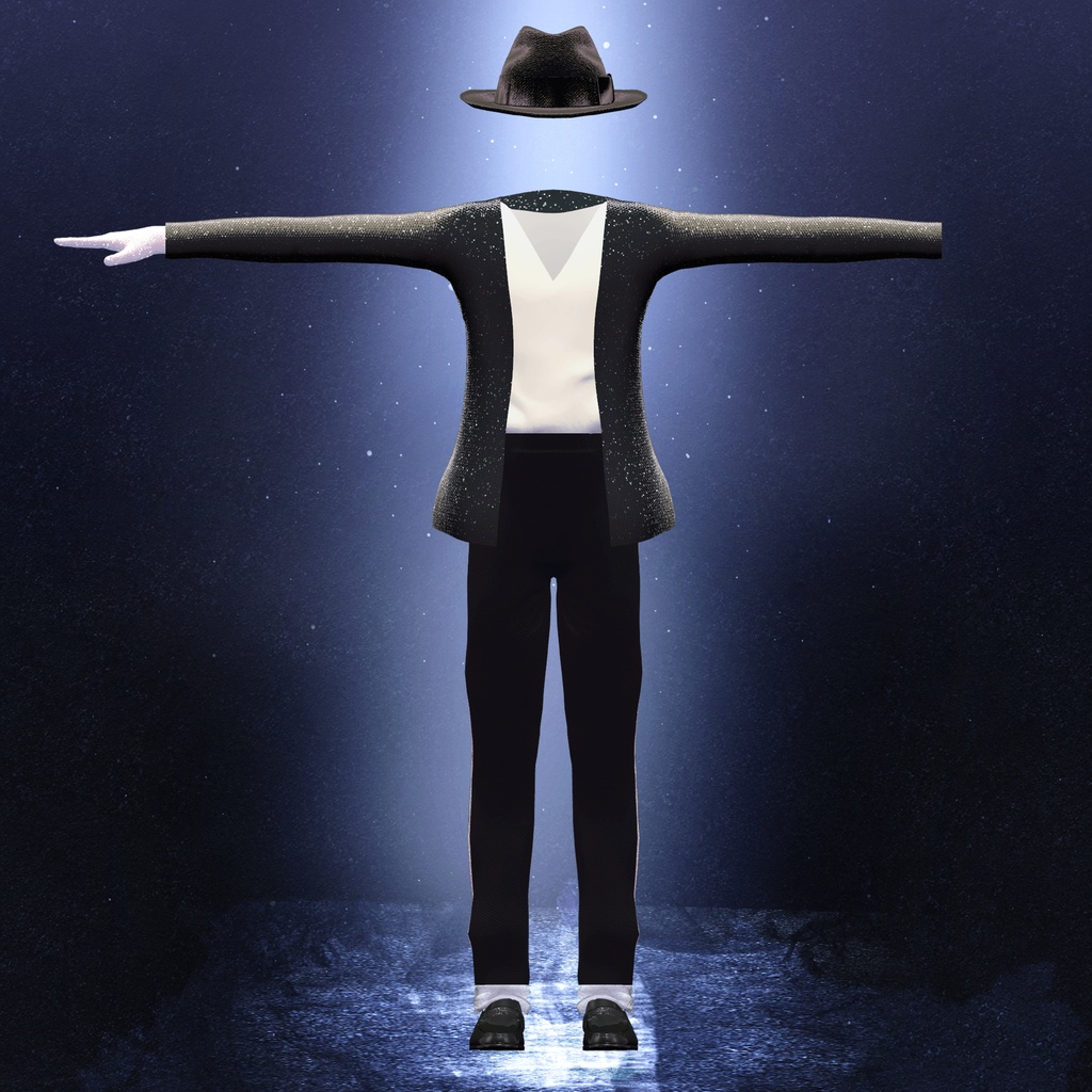 【ギミック付き】Midnight Stage Costume 【無料】