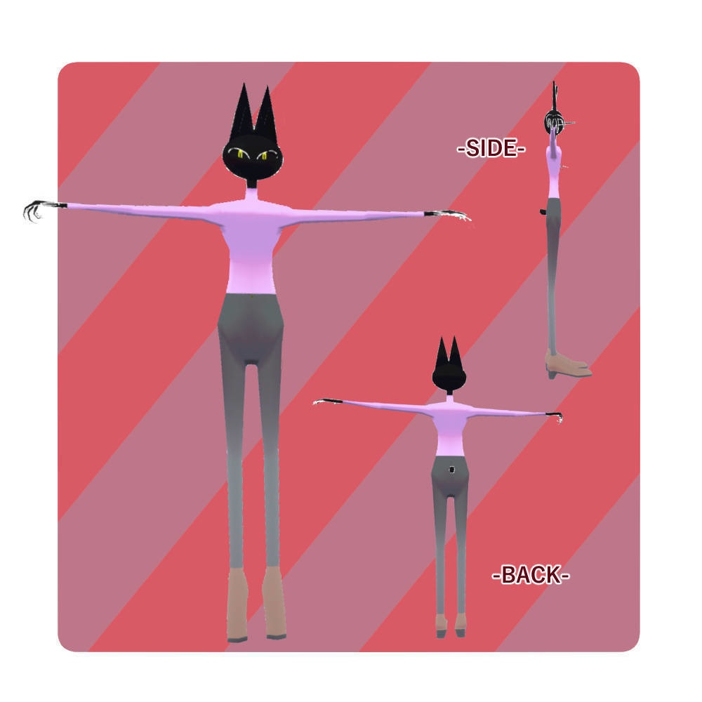 【VRC想定】爽やかタートルネック【ラング対応衣装】