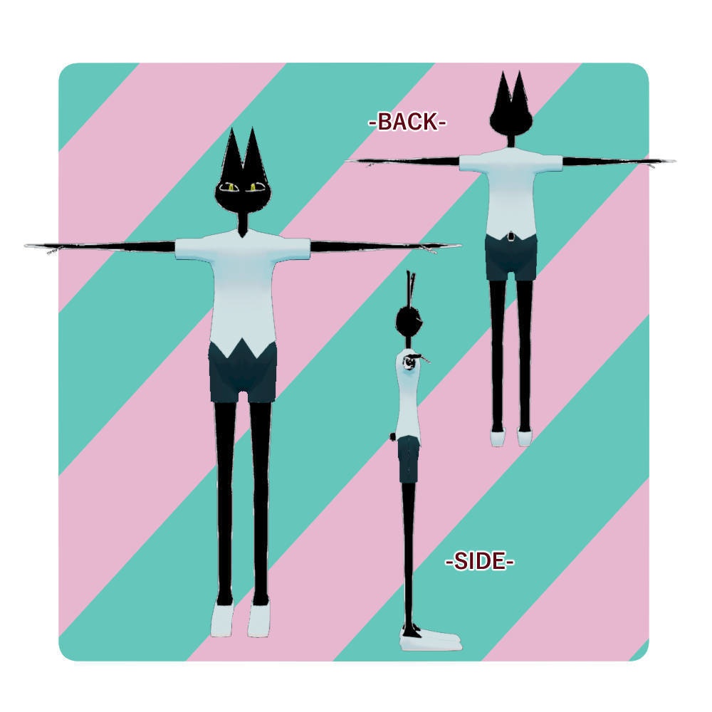 【VRC想定】爽やかな夏の装い【ラング対応衣装】