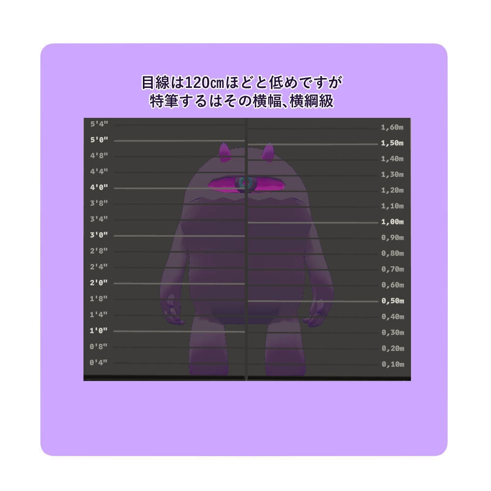 【VRChat想定アバター】配下A【3Dモデル】