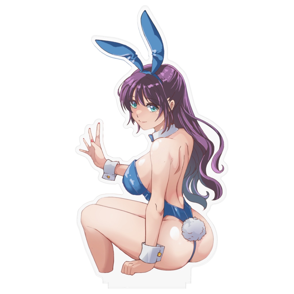 バニーガールさんアクリルフィギュア