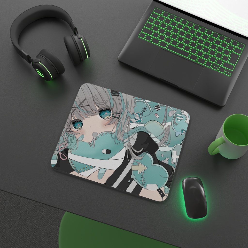 代理ちゃんガラスマウスパッド