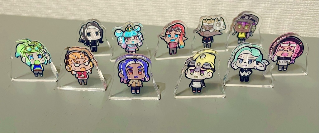 イカタコミニアクリルスタンド