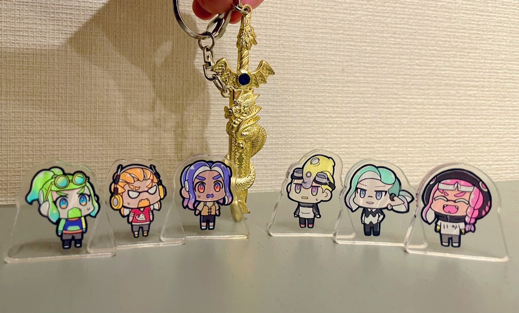 イカタコミニアクリルスタンド