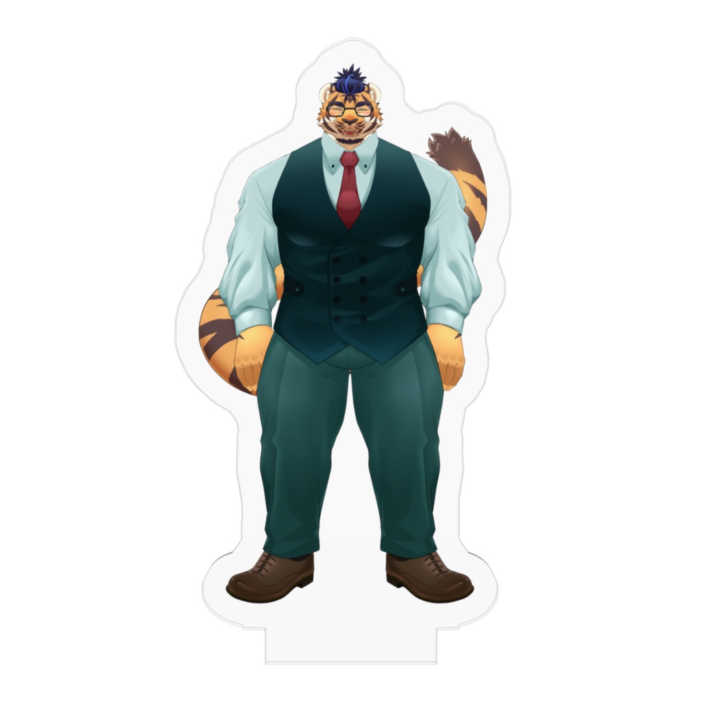 Vtuber天王寺ユーゴ アクリルフィギュア スーツベスト